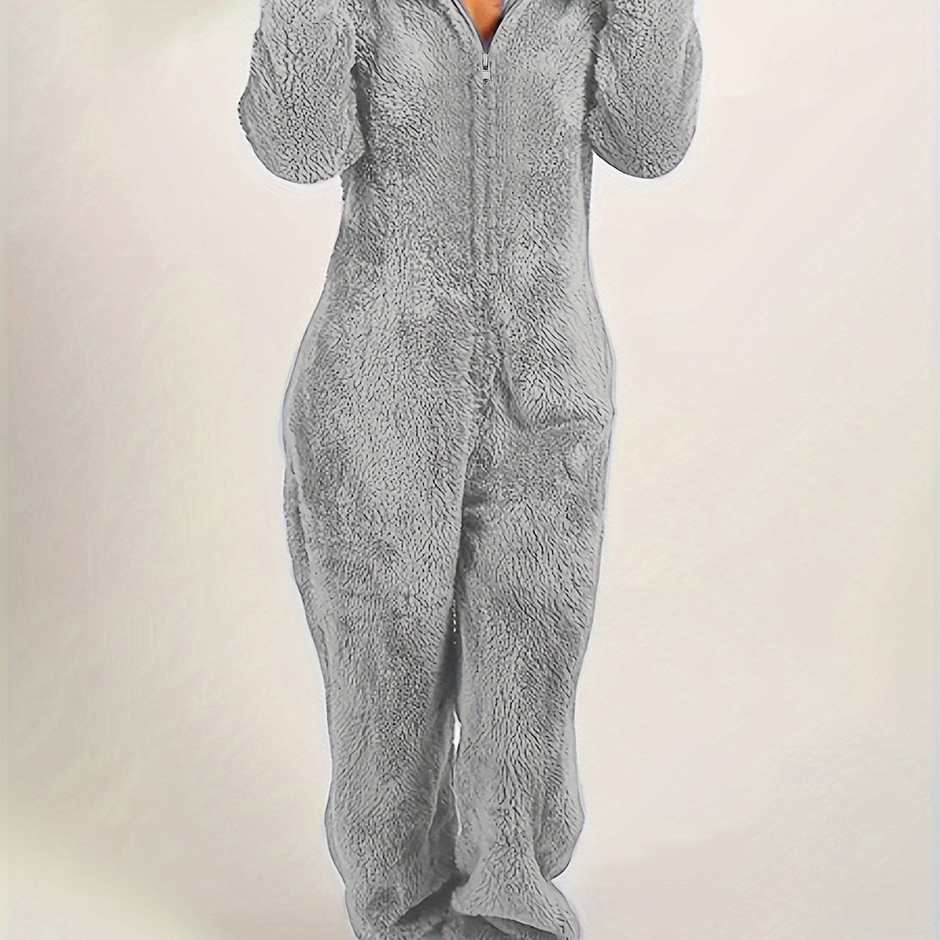 Cozy Hooded Pajama Jumpsuit - Perfect for Festivals & Relaxation