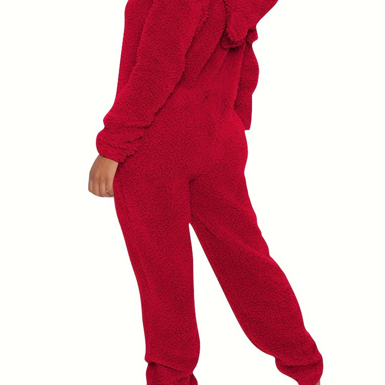 Cozy Hooded Pajama Jumpsuit - Perfect for Festivals & Relaxation