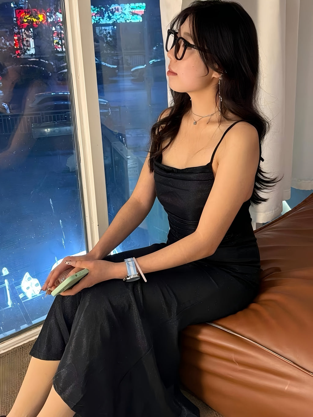 A Glamorous And Form-Fitting Party Dress for Women.